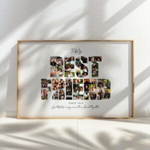 Printable best friend memory board design