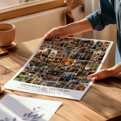 82 Photo Memory Poster personalized memory collage